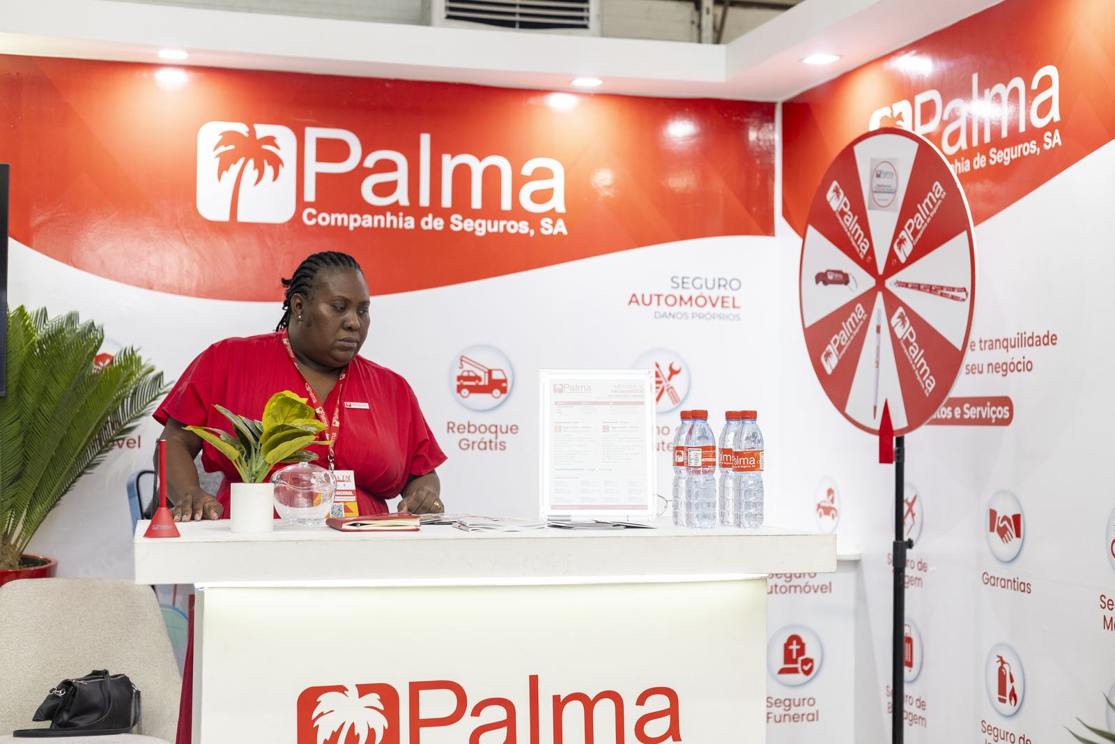Palma Companhia de Seguros na FACIM 2026 — cobertura fotográfica oficial do stand no Pavilhão Chai (1)